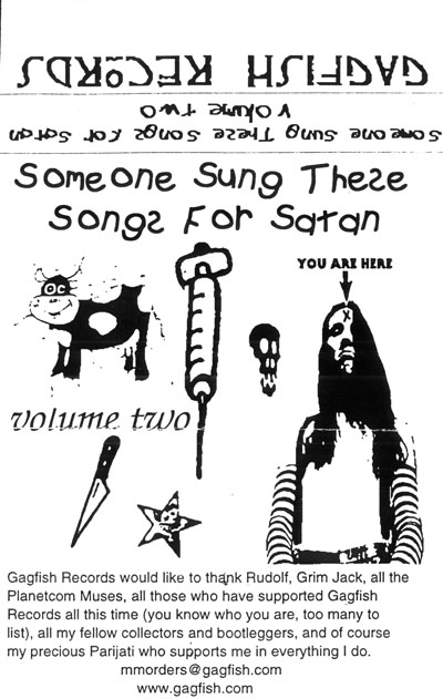 Someone Sung These Songs For Satan V.2